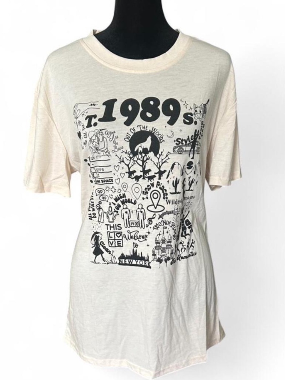 BRAND NEW, 1989 themed top